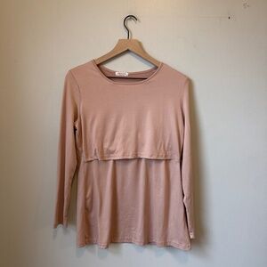 Ekouaer nursing shirt, super soft tee